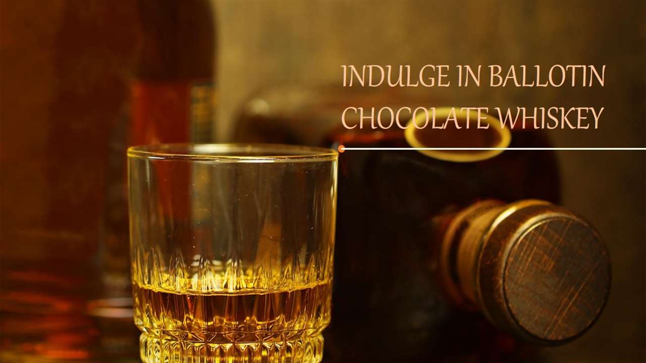 Ballotin Chocolate Whiskey Recipes